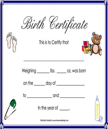 Birth Certificate